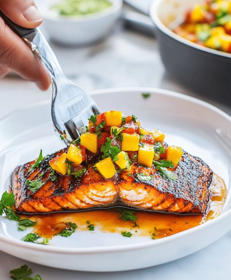 Salmon With Mango Salsa Recipe