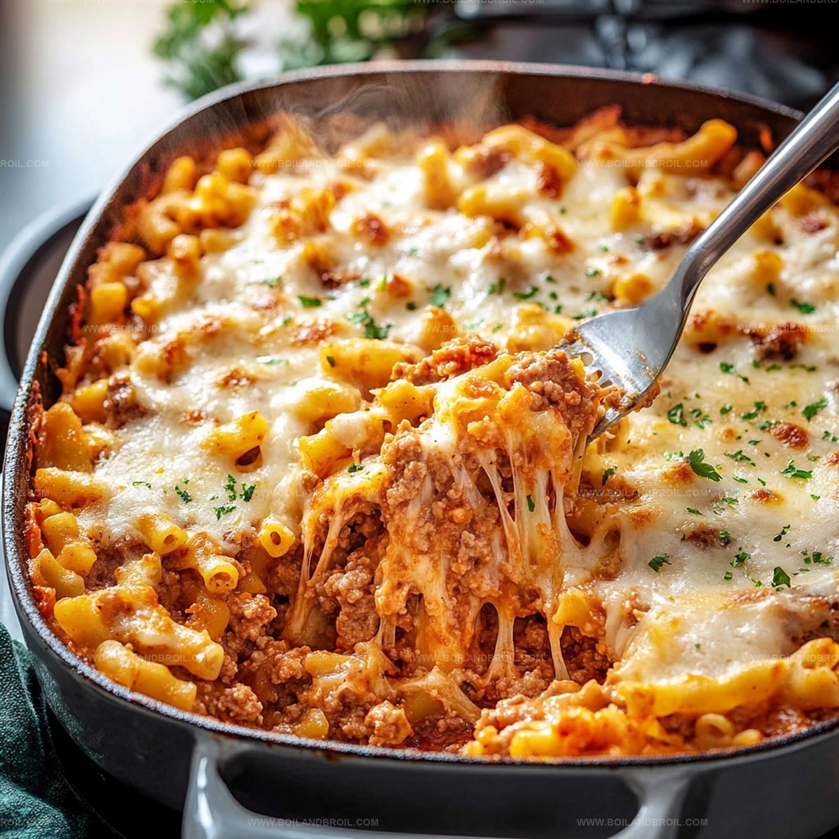 Comforting Hamburger Noodle Casserole Recipe