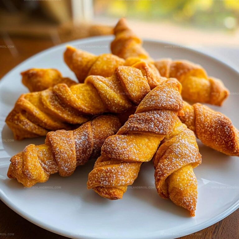 Autumn Pumpkin Twists Recipe