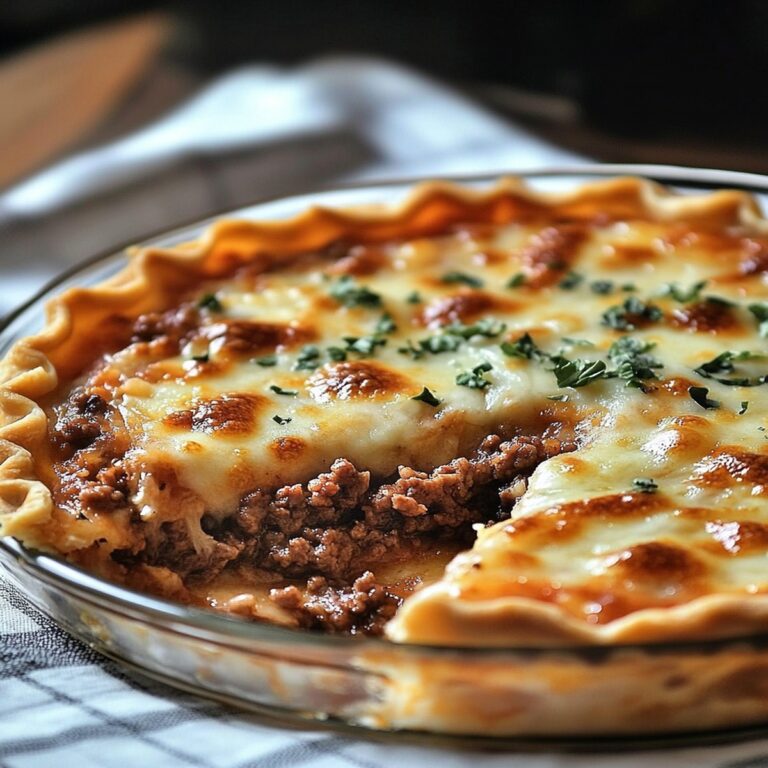 Beef Pizza Pie Recipe