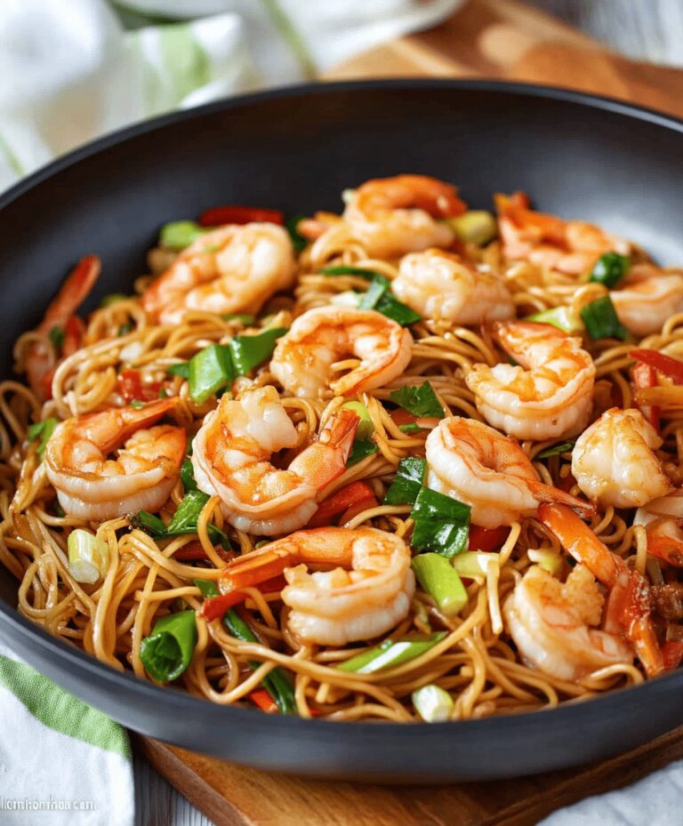Shrimp Lo Mein Recipe