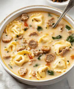 The Best Sausage Tortellini Soup Recipe
