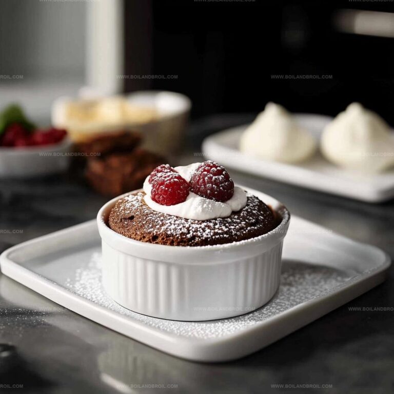 Decadent Chocolate Souffles Recipe
