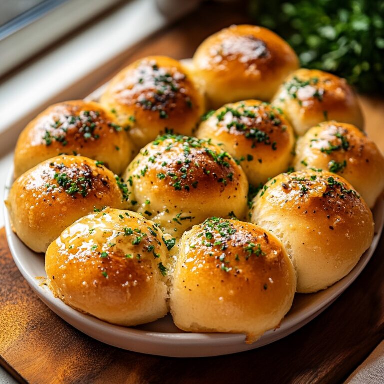 Irresistible Garlic Butter Rolls Recipe