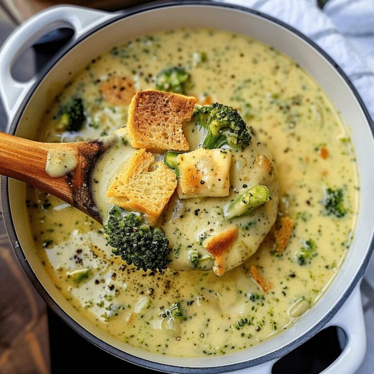 Broccoli Cheddar Soup Recipe
