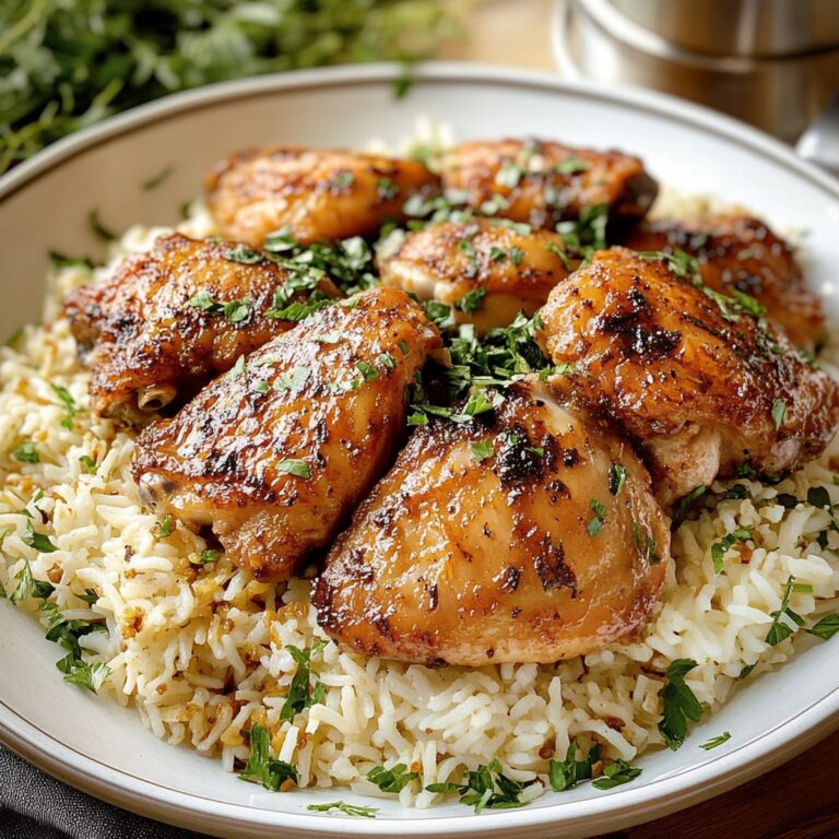 Easy Slow Cooker Chicken Thighs with Rice Recipe