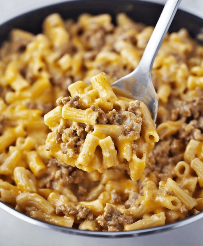 One-pot Cheeseburger Pasta Recipe