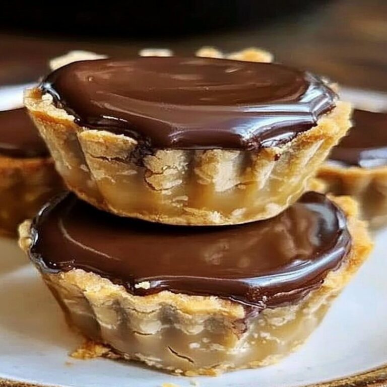 Mini Chocolate Peanut Butter Pies Recipe