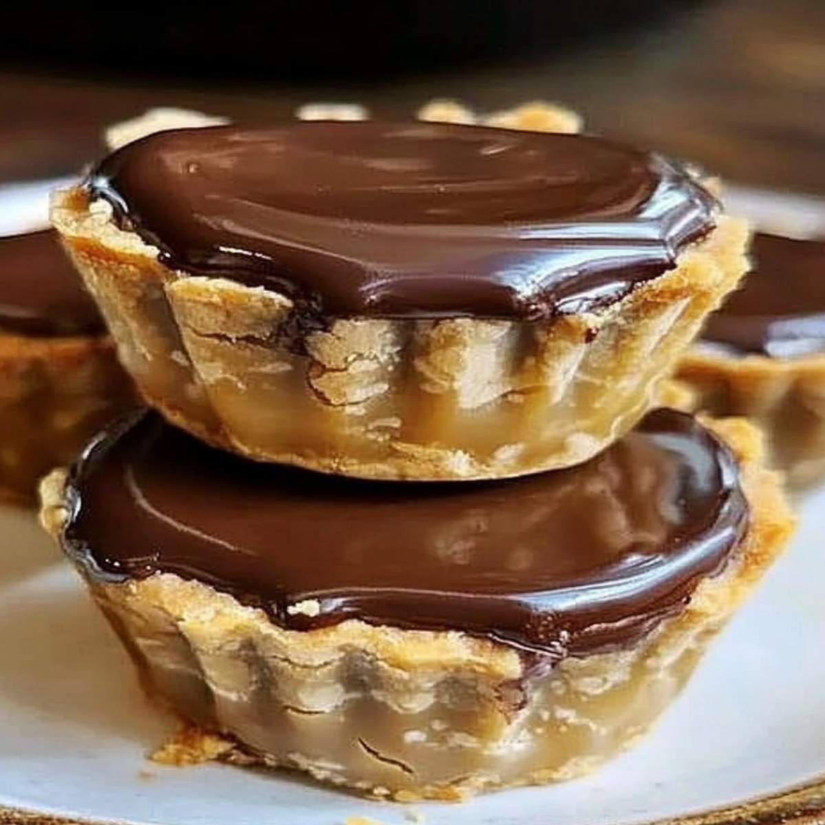 Mini Chocolate Peanut Butter Pies Recipe