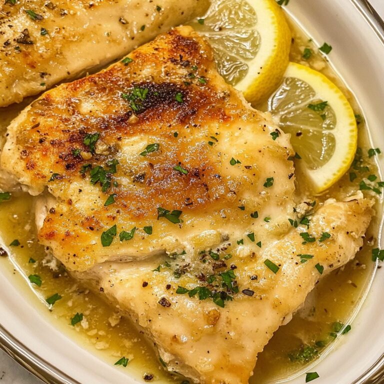 Easy Creamy Lemon Garlic Chicken Recipe