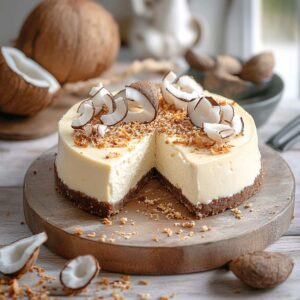Tropical Coconut Cheesecake Recipe