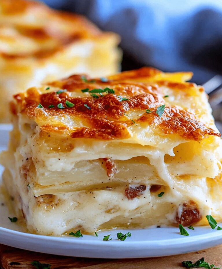 Loaded Scalloped Potatoes Recipe