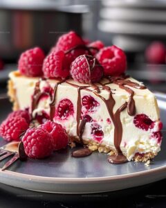 White Chocolate Raspberry Truffle Cheesecake Recipe