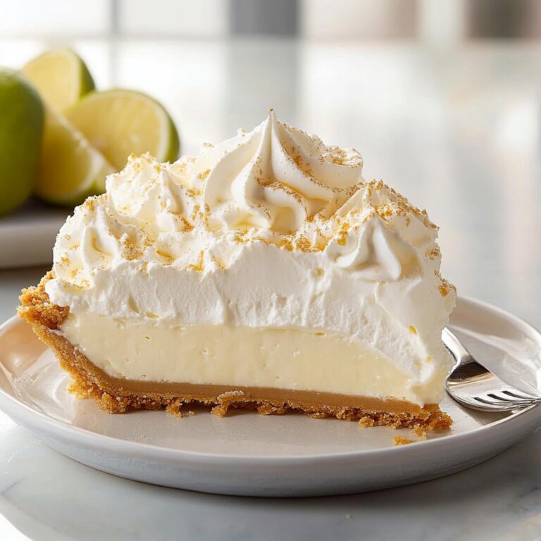 Fluffy Vanilla Cool Whip Pie Recipe