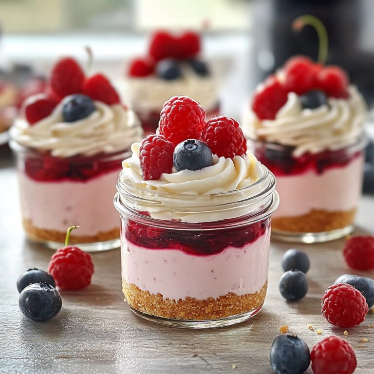 Cherry Cheesecake in a Jar Recipe