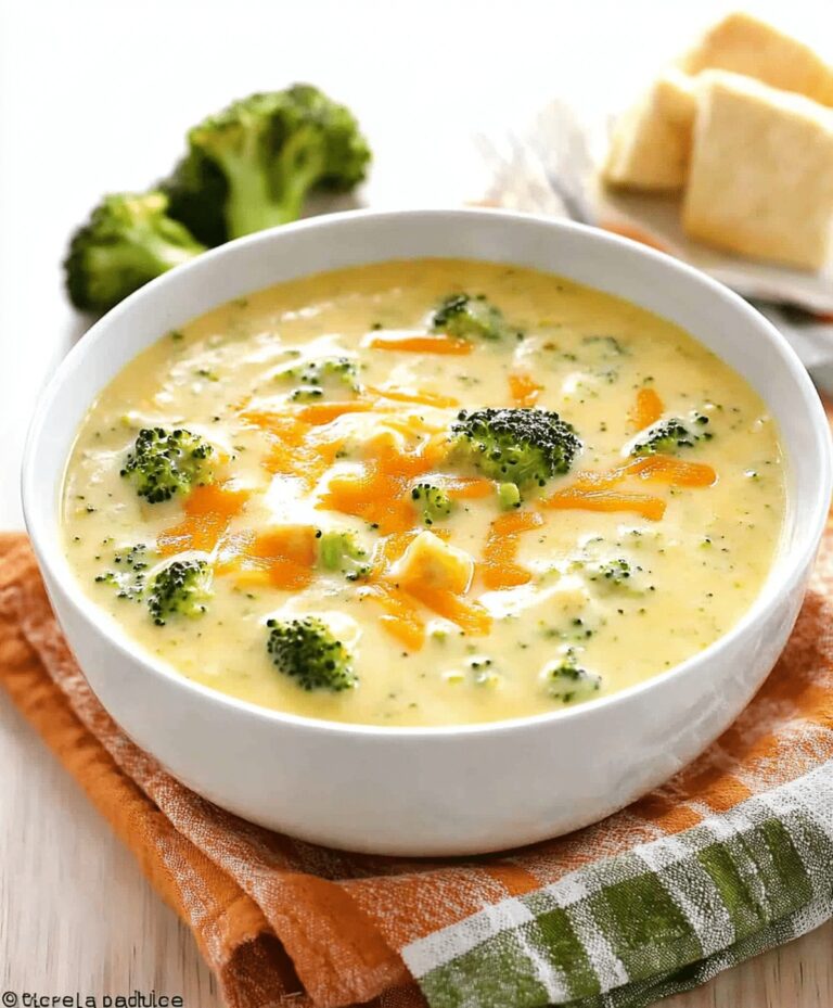 Copycat Panera Broccoli Cheese Soup Recipe