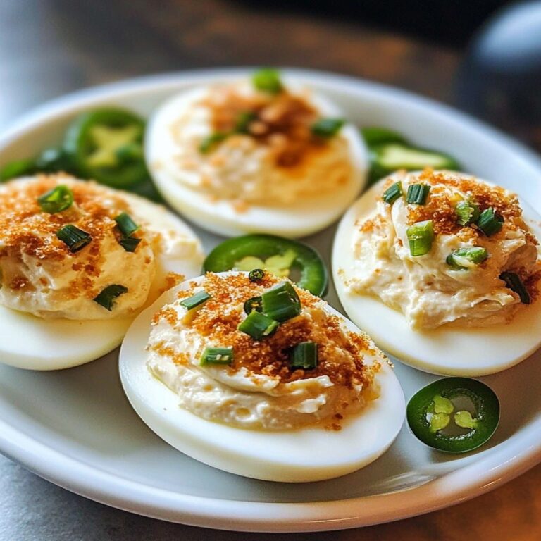 Jalapeno Popper Deviled Eggs Recipe