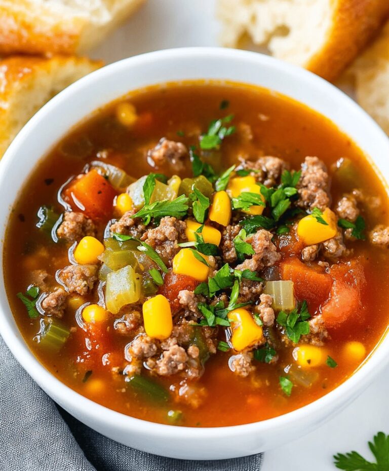 Hamburger Soup Recipe