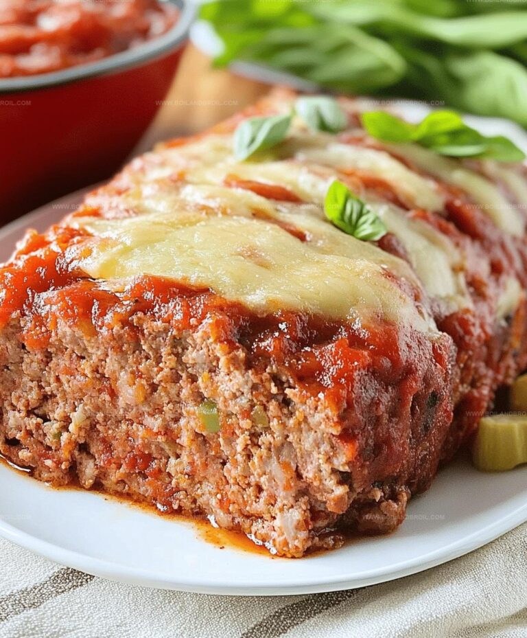Easy Italian Meatloaf Recipe
