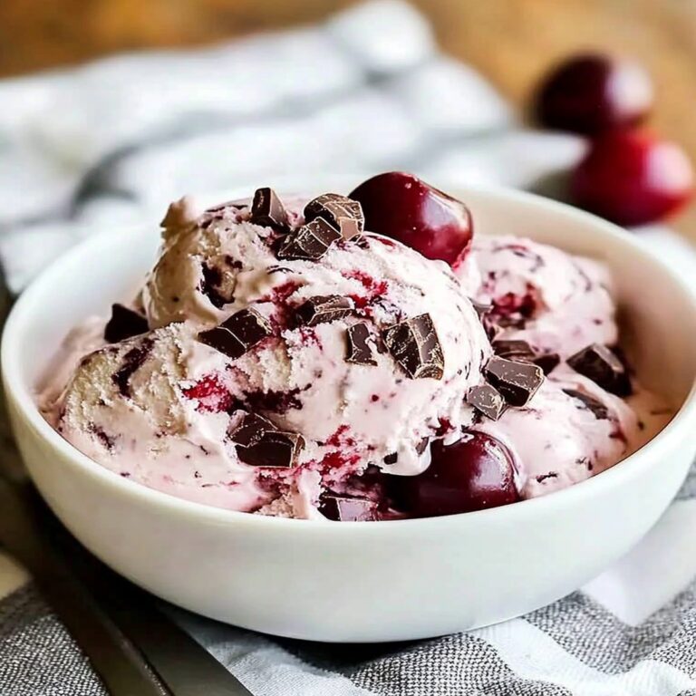 Brandied Cherry-and-Chocolate Chunk Ice Cream Recipe