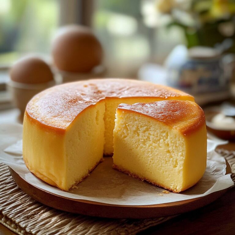 Fluffy Chinese Egg Cake Recipe