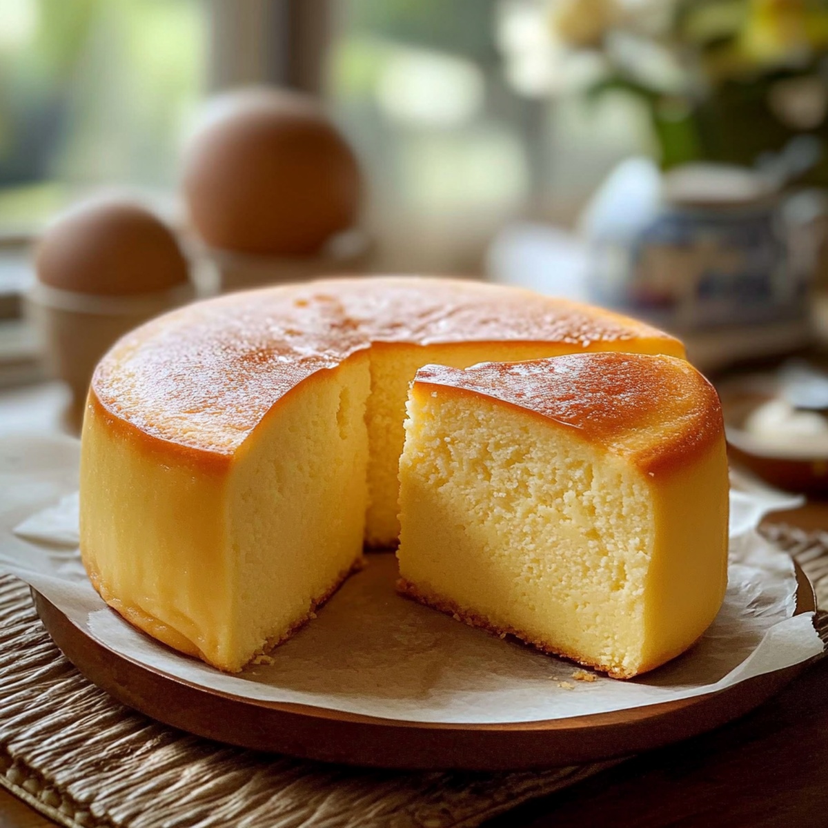 Fluffy Chinese Egg Cake Recipe