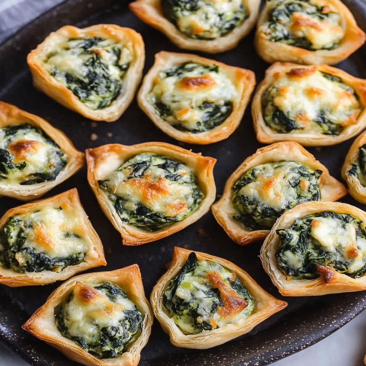 Spinach Dip Bites Recipe