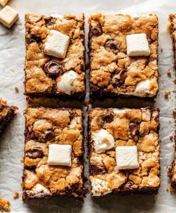 Smores Cookie Bars Recipe