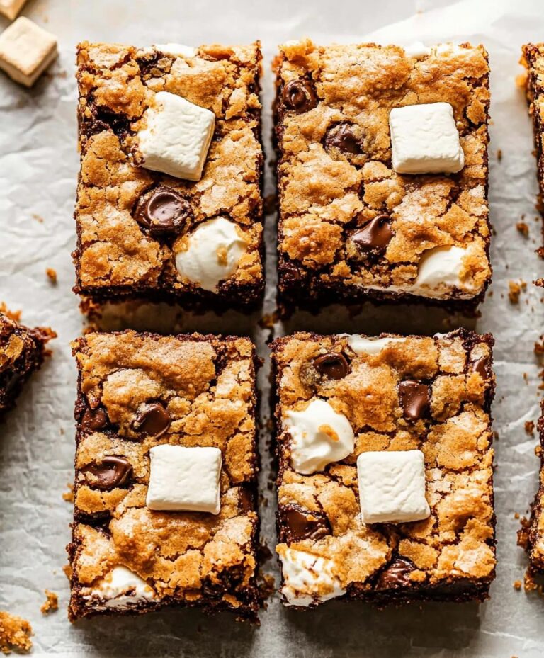 Smores Cookie Bars Recipe