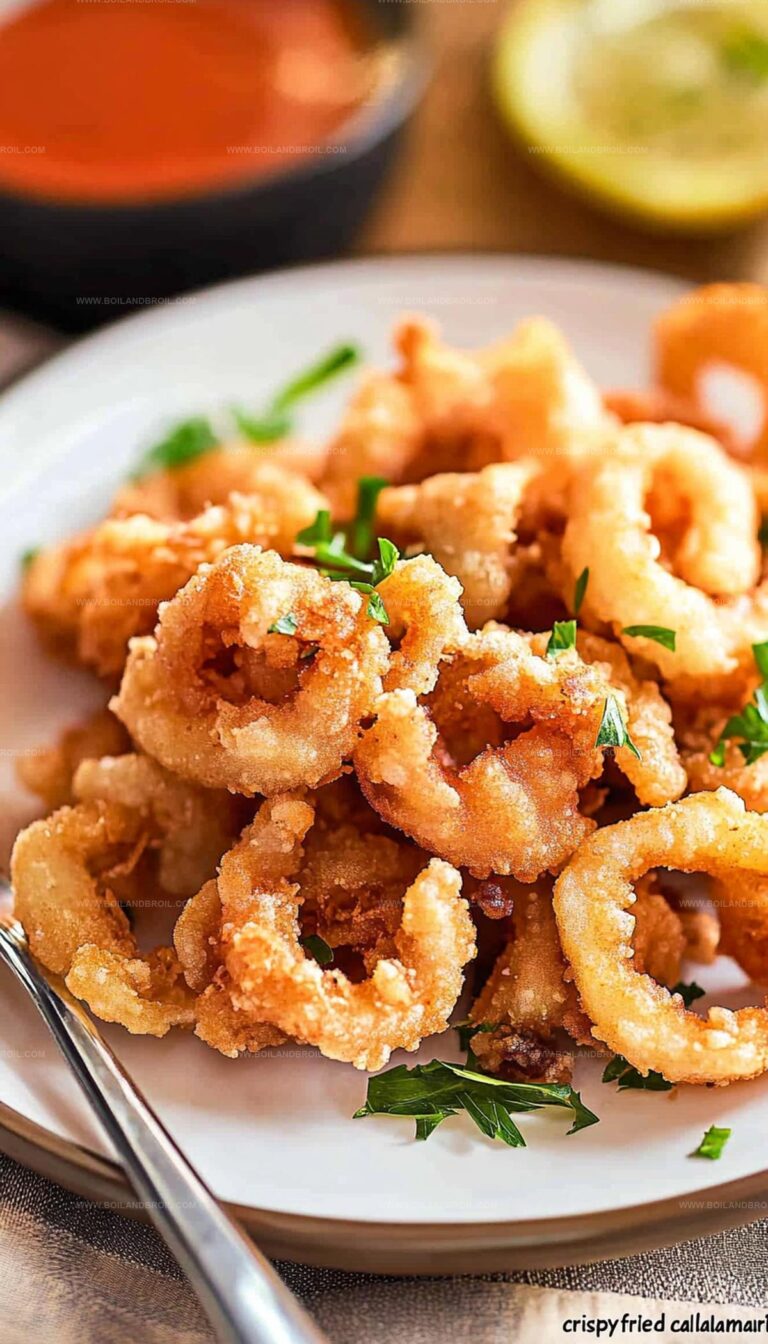 Crispy Fried Calamari Recipe