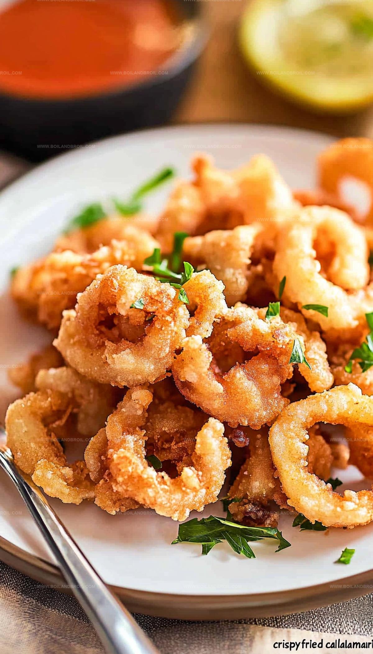 Crispy Fried Calamari Recipe