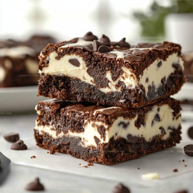 Decadent Cream Cheese Brownies Recipe