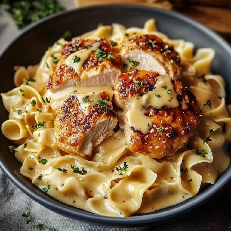 Chicken with Buttered Noodles Recipe
