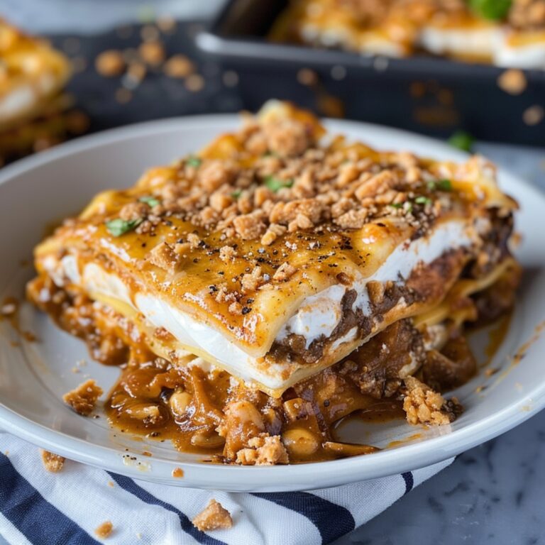 Peanut Butter Lasagna Recipe