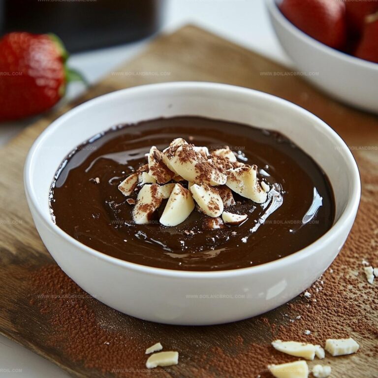Decadent Homemade Chocolate Sauce Recipe