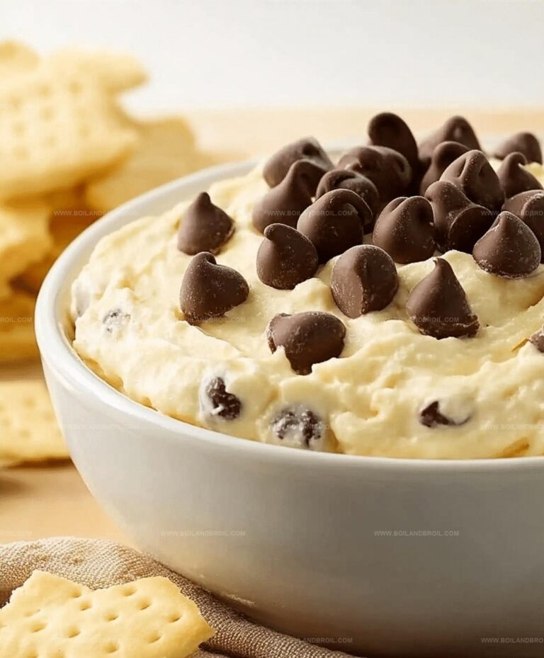 Chocolate Cheesecake Dip Recipe
