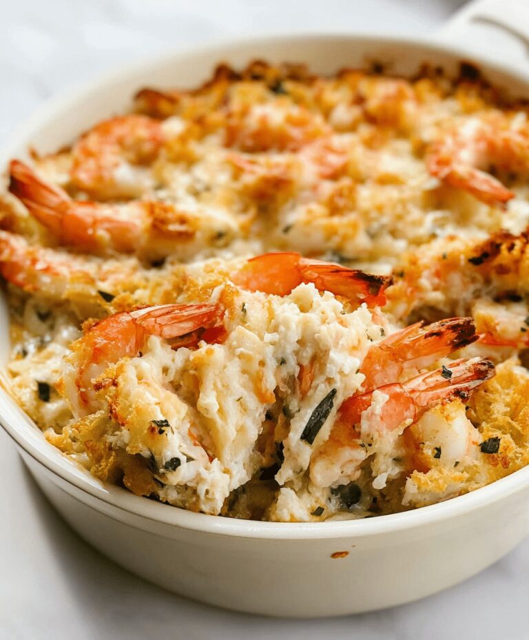 Baked Stuffed Shrimp Casserole Recipe