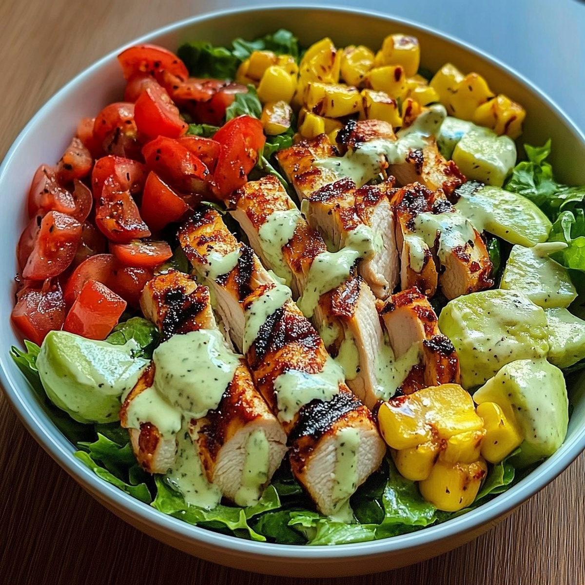 BBQ Chicken Chopped Salad Recipe