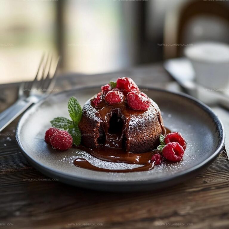 Chocolate Molten Lava Cake Recipe