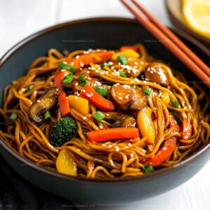 Quick & Easy Vegetable Lo Mein Recipe