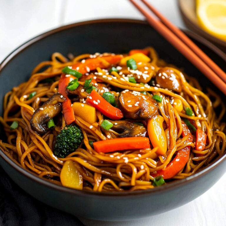Quick & Easy Vegetable Lo Mein Recipe
