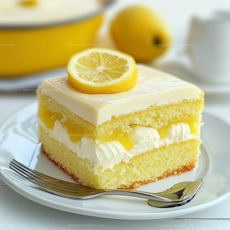 Lemon Curd Cake Recipe