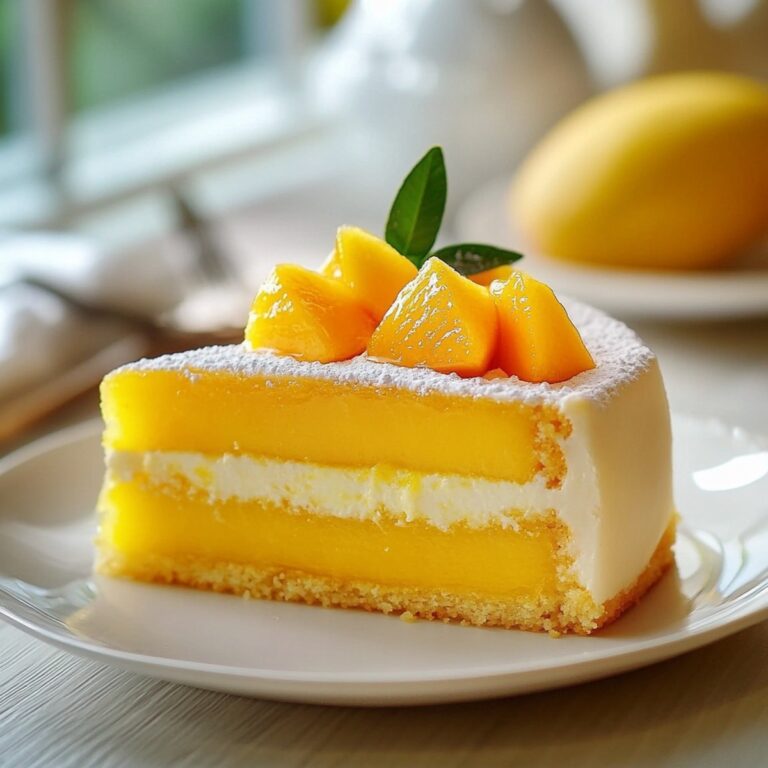 Tropical Mango Snack Cake Recipe