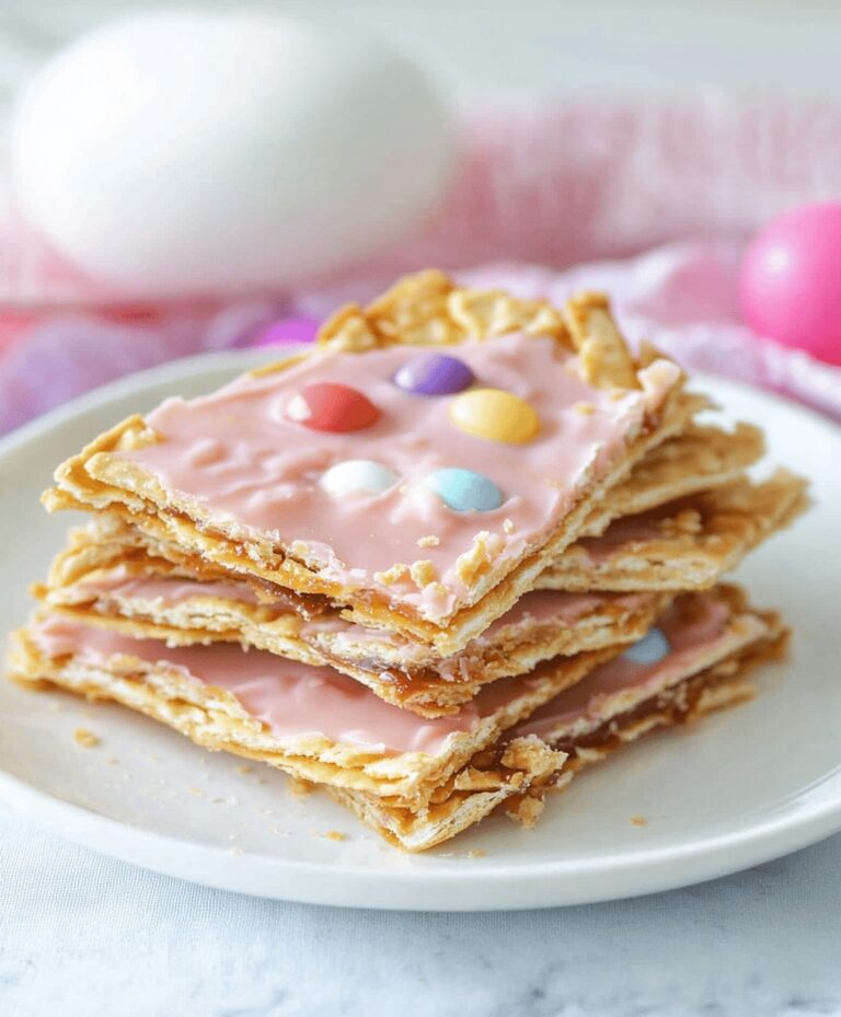Easter Crack Easy Saltine Toffee Recipe