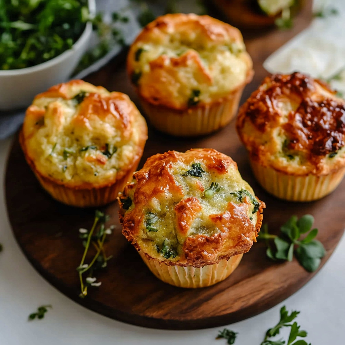 Savoury Breakfast Muffins Recipe