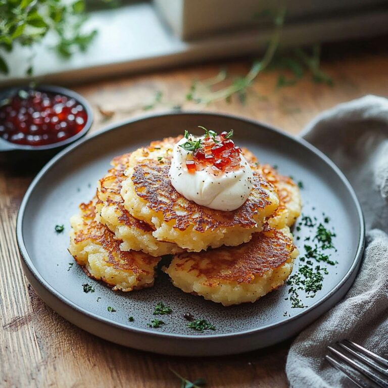 Crispy German Potato Pancakes Recipe