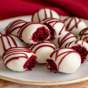 Red Velvet Cheesecake Balls Recipe