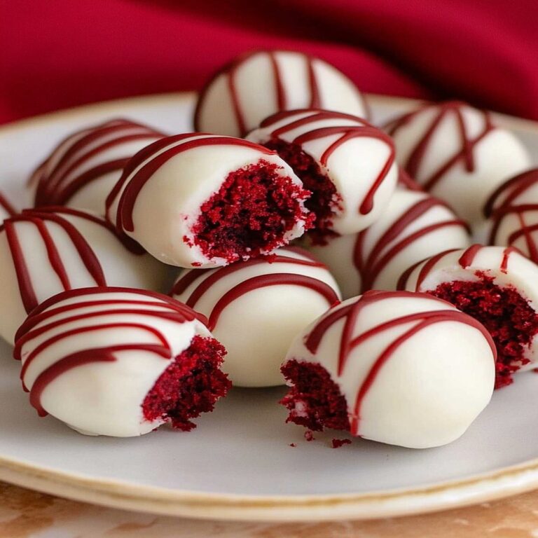 Red Velvet Cheesecake Balls Recipe