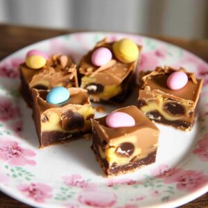 No-Bake Easter Fudge Recipe