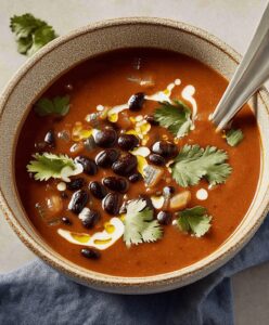 Pumpkin Black Bean Soup Recipe